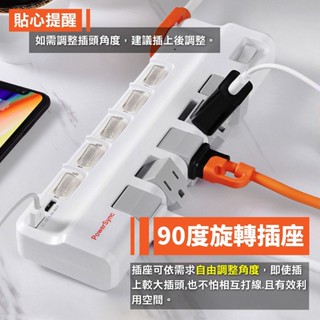 透過認證 防雷擊安全延長線🔥旋轉延長線 獨立開關插座 USB充電延長線 防火耐燃自動斷電多開延長線 節能省電按壓式延長線