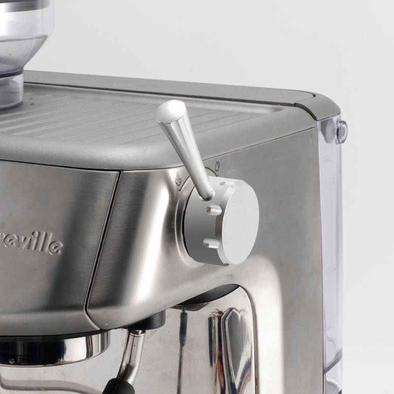 【橙月家居】Breville鉑富878/870咖啡機通用蒸汽開關旋鈕外接杆改裝搖杆免拆