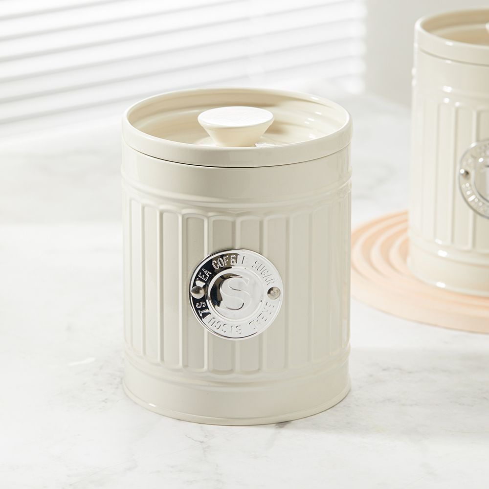 咖啡豆保存罐密封罐陳皮奶粉儲存罐茶葉收納儲物罐樣品間軟裝擺設
