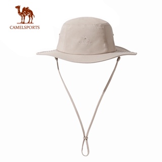 CAMEL SPORTS駱駝 戶外登山帽 大簷男女式防水遮陽西部牛仔漁夫帽