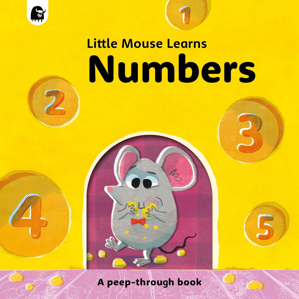 Numbers: A peep-through book(硬頁書)/Mike Henson Little Mouse Learns 【三民網路書店】