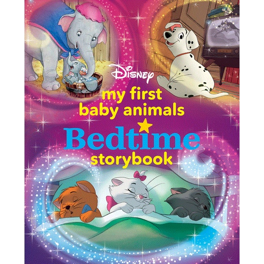 My First Baby Animals Bedtime Storybook(精裝)/Disney Books My First Bedtime Storybook 【禮筑外文書店】