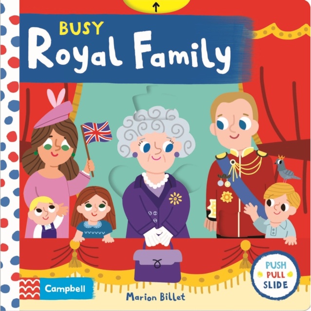 Busy Royal Family (硬頁推拉書)(硬頁書)/Campbell Books Busy Books 【三民網路書店】