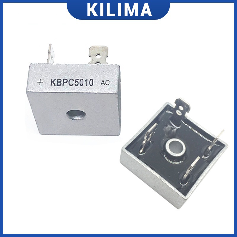 2pcs KBPC5010 50A 1000V KBPC1510 KBPC2510 KBPC3510 二極管橋式整流器