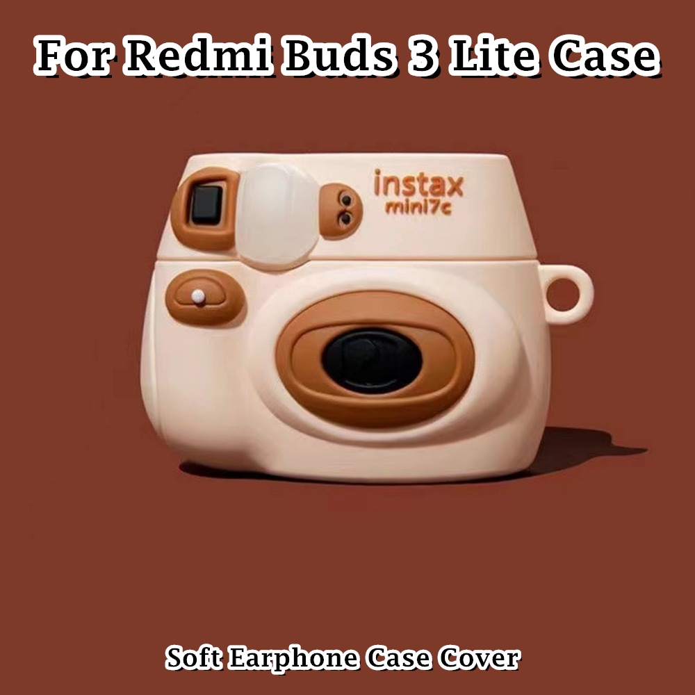 【快速發貨】適用於 Redmi Buds 3 Lite 保護套時尚卡通系列軟矽膠耳機保護套 NO.1