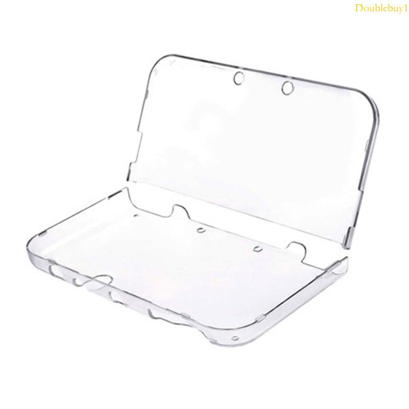 Dou Crystal PC 保護殼適用於新 3DS XL Cosnole 防刮保護套防震前後殼皮膚外殼