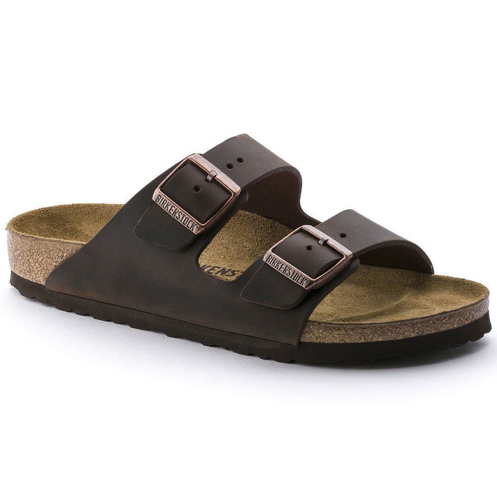 Birkenstock Arizona 風格皮革涼鞋