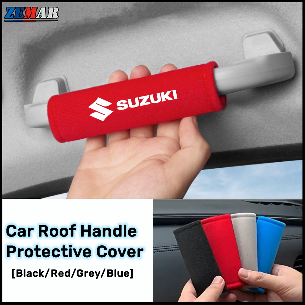 SUZUKI 鈴木通用汽車車頂拉手套汽車內門扶手把手保護套適用於鈴木 ERTIGA XL7 Swift SX4 S-cr