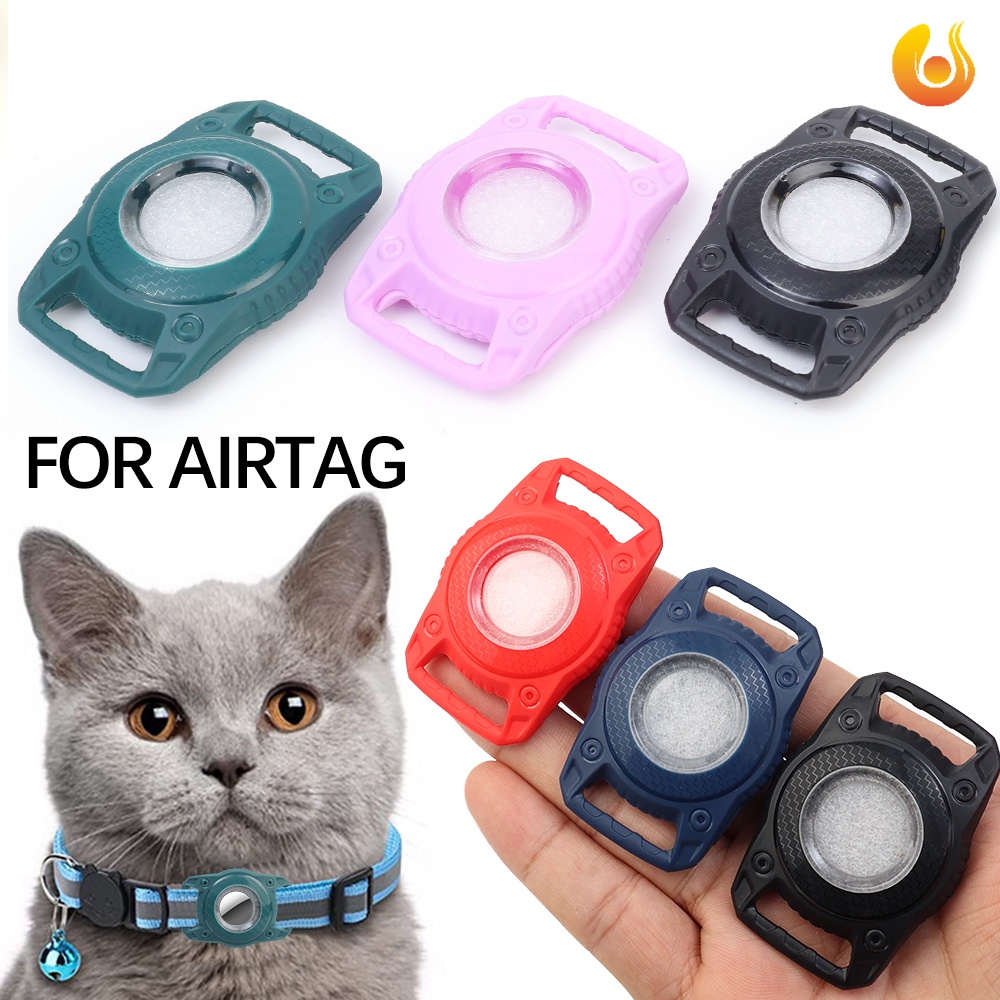 多色可選貓狗項圈追踪器防塵套適用於 Airtag/防水迷你錢包手機汽車自行車 GPS 定位器保護套