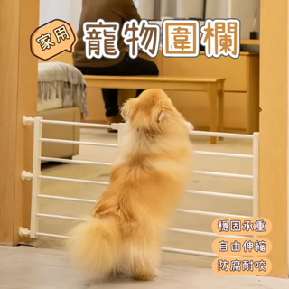 寵物圍欄 家用寵物欄桿 貓狗狗圍欄柵欄 隔離門 狗圍欄 寵物門 狗門 可伸縮圍欄 狗狗防護門 狗狗圍欄柵 寵物隔斷圍欄