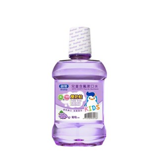 【牙齒寶寶】刷樂Shallop 兒童含氟漱口水-葡萄 500ml