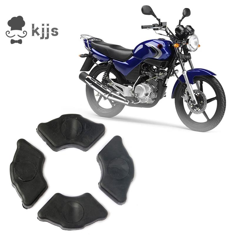 山葉 Yamaha YBR YB 125 JYM125 緩衝橡膠 4 件裝摩托車後輪轂輪緩衝橡膠墊減震器備用更換配件