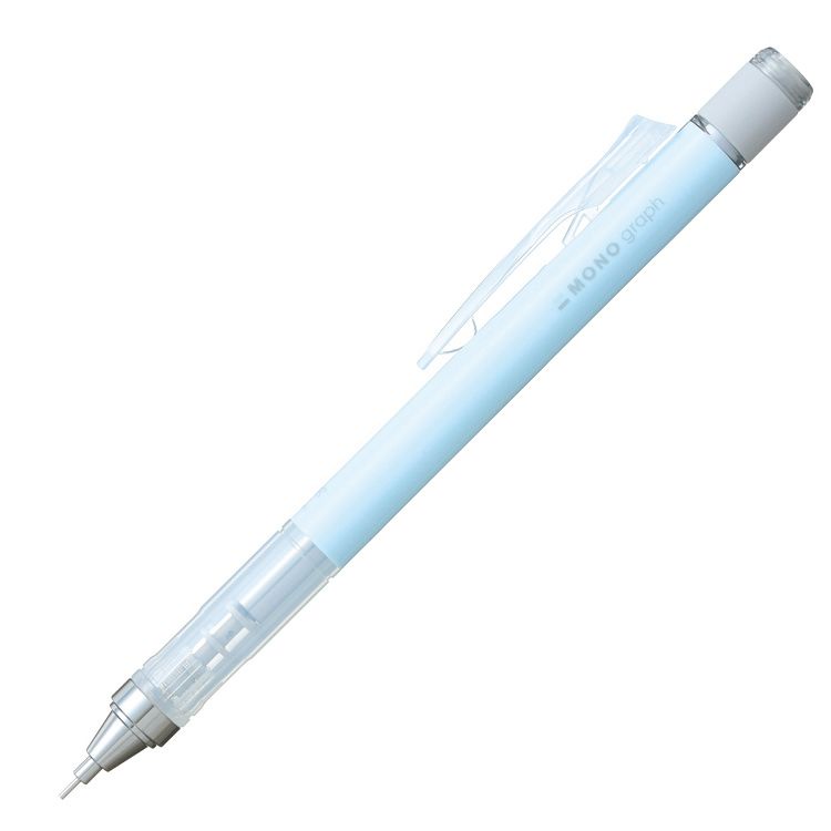 TOMBOW MONO Graph 自動鉛筆（粉彩）0.5－粉藍桿【金石堂】