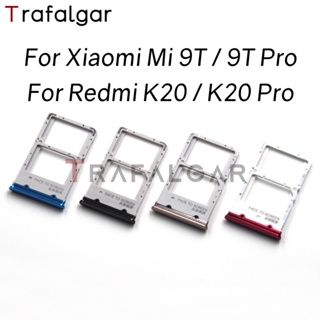 XIAOMI MI Sim 卡托盤適用於小米 Mi 9T Redmi K20 Pro SIM 插槽支架插座適配器更換 M