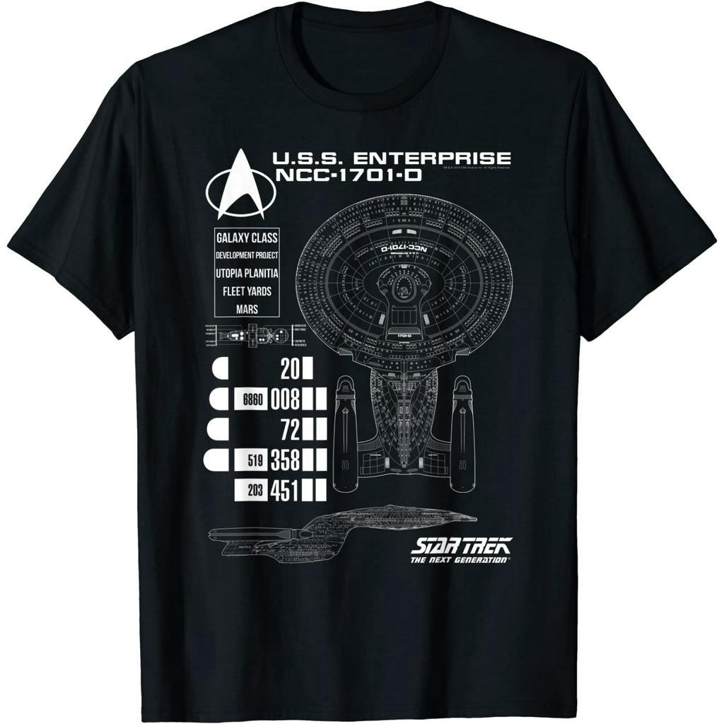 美國科幻電影Star Trek星際迷航（星際旅行）圖案印花男士百分百純棉圓領短袖T恤童裝學生110-150短袖上衣