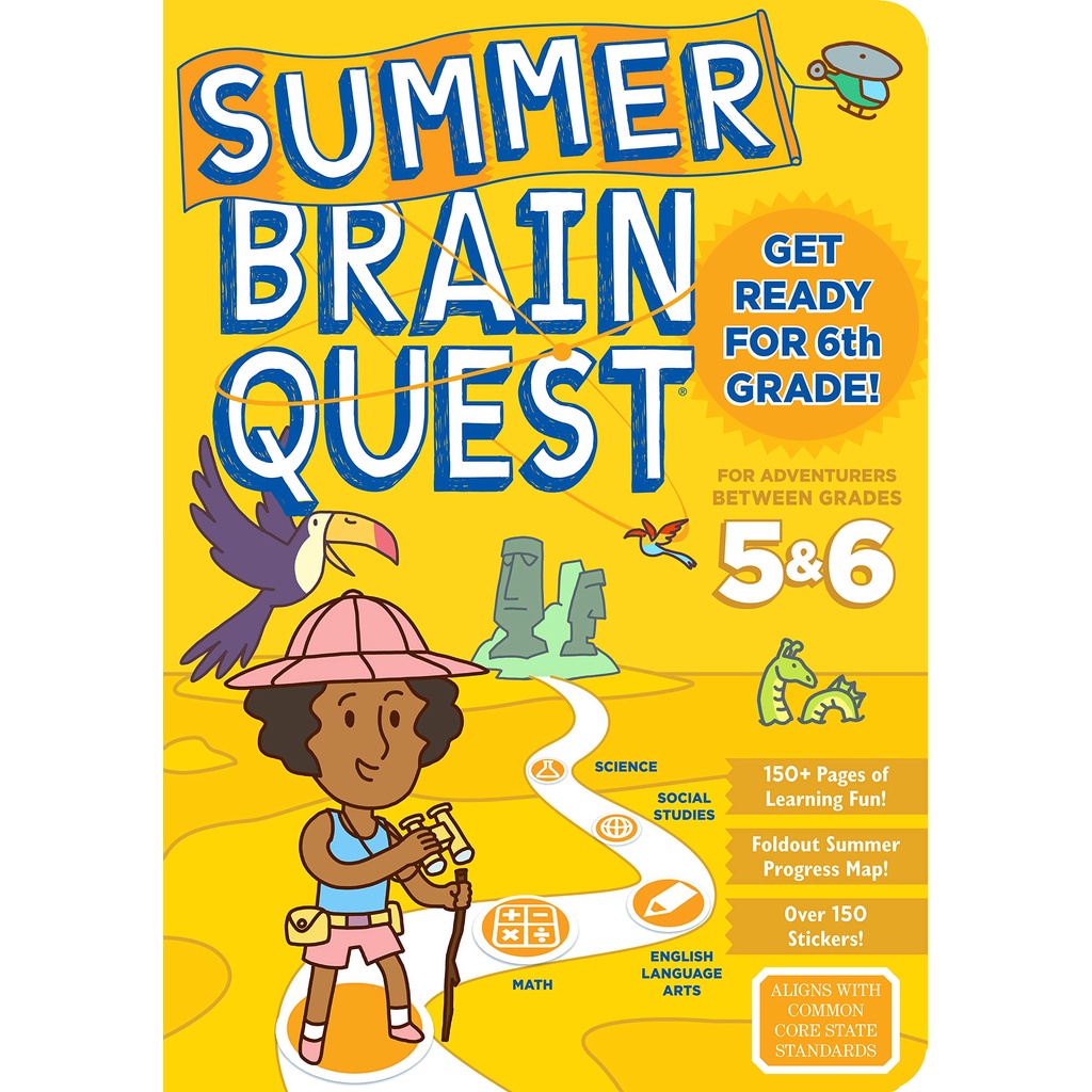 Summer Brain Quest－Between Grades 5 &amp; 6/Workman Publishing【禮筑外文書店】