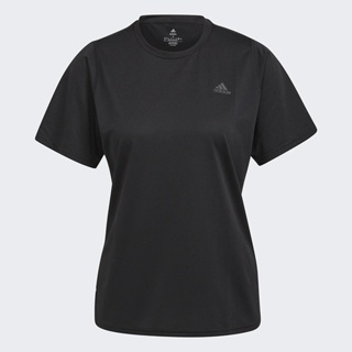 Adidas RI 3B TEE H57742 女 短袖上衣 T恤 亞洲版 運動 慢跑 反光 吸濕 排汗 柔軟 黑