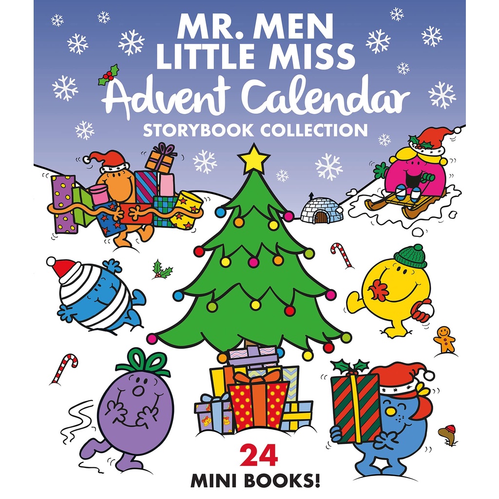 Mr. Men Little Miss Advent Calendar (降臨曆)(精裝)/Adam Hargreaves【三民網路書店】