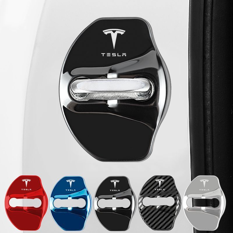 【門鎖保護蓋】Model 3，X，Y，S  改裝車門保護扣門鎖蓋 特斯拉/tesla
