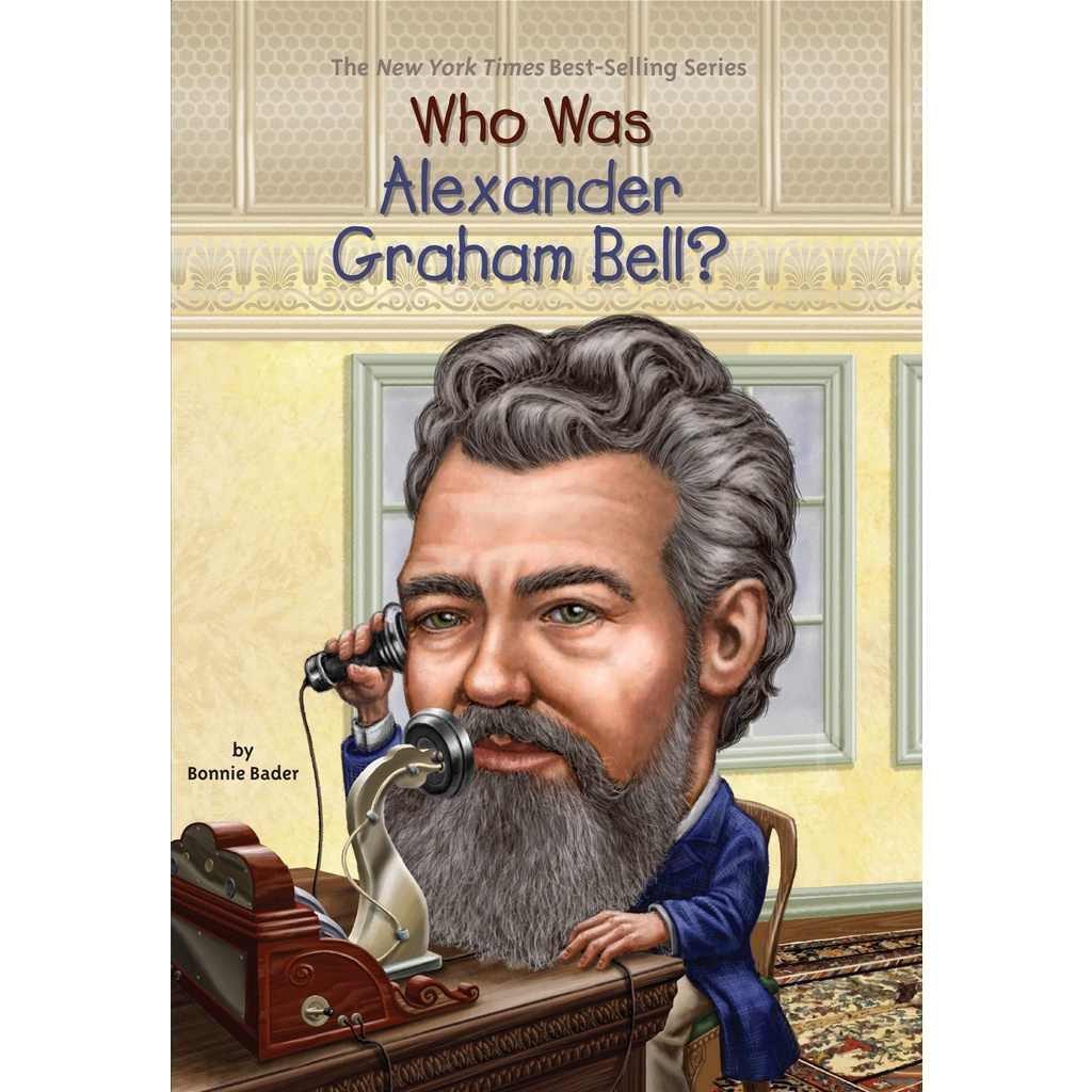 Who Was Alexander Graham Bell?/Bonnie Bader【禮筑外文書店】