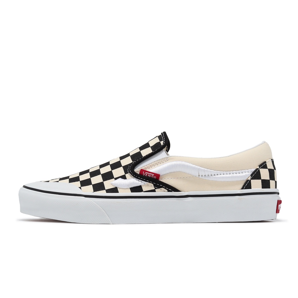 Vans 休閒鞋 Classic Slip-On 138 黑 米白 棋盤格 男鞋 女鞋【ACS】 VN000BW3BKC