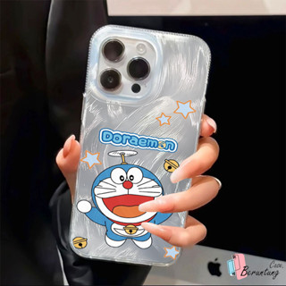 哆啦夢 IPhone 6 7 X XR XS MAX Plus Bling 卡通可愛星星哆啦A夢手機殼