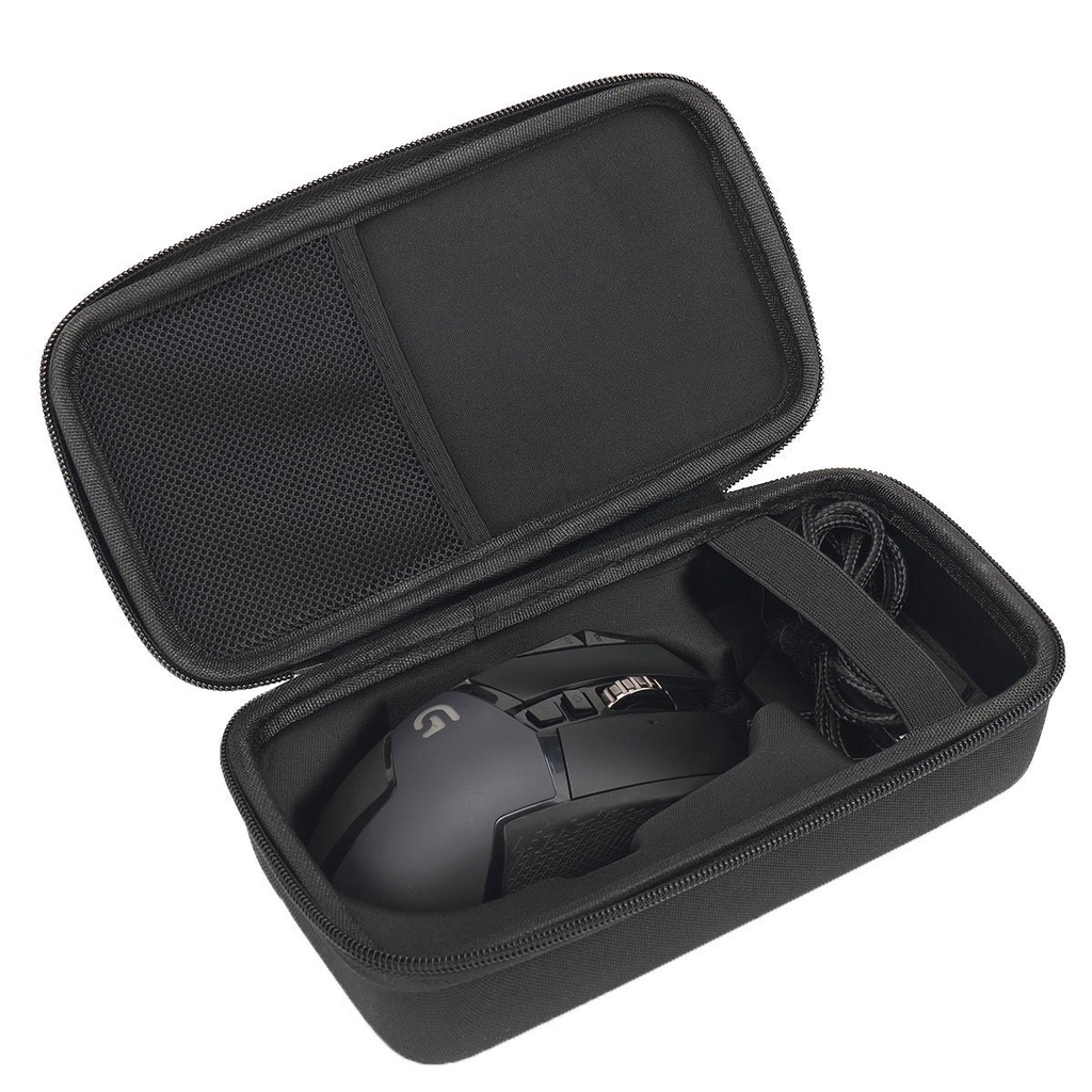 適用羅技G502無線滑鼠盒EVA包防摔便攜滑鼠收納包