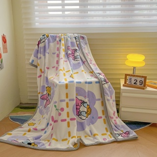【AJUN.免運新品】爆款兒童卡通毯子 迪士尼牛奶絨毛毯雙層加厚寶寶多功能午睡休閒蓋毯