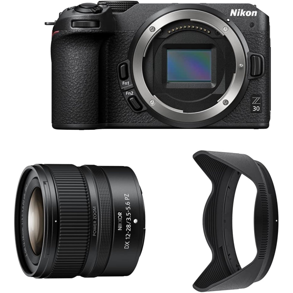 日本相機[套裝] 尼康無反單眼Z30 機身Z 卡口APS-C 視訊Vlog 尼康Black &amp; 尼康廣角電動變焦鏡頭尼
