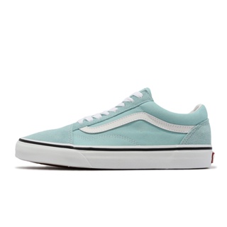 Vans Old Skool 休閒鞋 藍 白 麂皮 帆布 低筒 男鞋 女鞋 百搭款 【ACS】 VN0007NTH7O