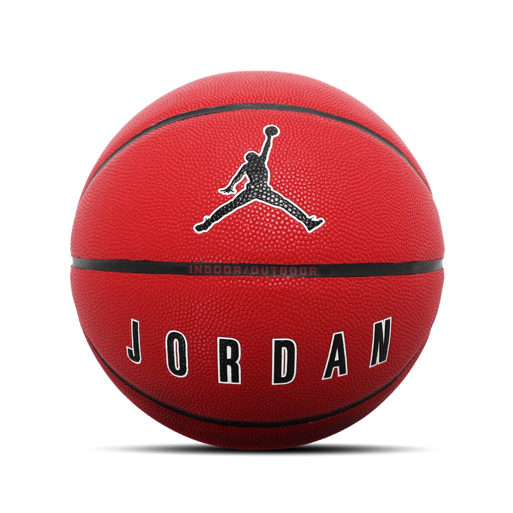 Nike 籃球 Jordan Ultimate 紅 7號球 耐磨 橡膠 室外球 【ACS】 J100825465-107