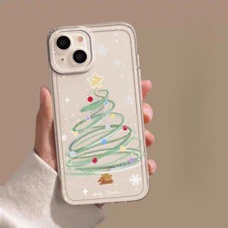 【ins耶誕樹】適用於蘋果11/12/13/14/15promax手機殼iPhonexr/xs新款14/13/12/11