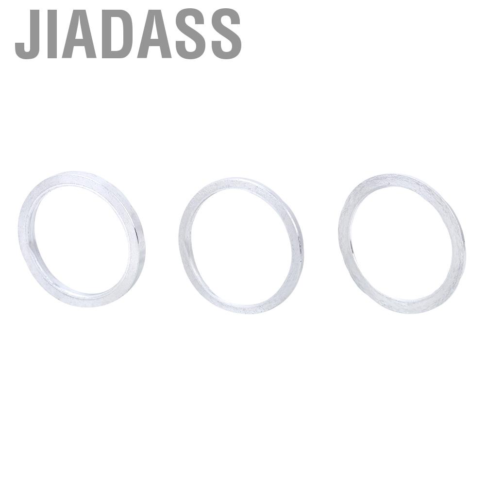 Jiadass 3 件/組自行車中軸墊圈 1MM/2MM/3MM 鋁合金登山車軸承墊片墊片