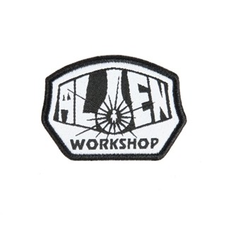 Alien Work Shop OG Logo Patch 黑色白色