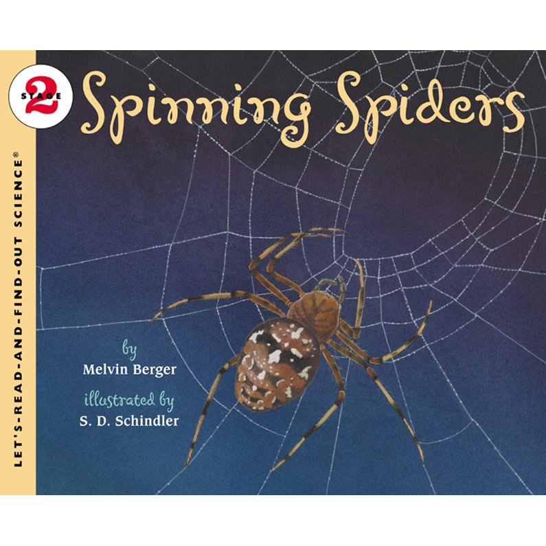 Spinning Spiders (Stage 2)/Melvin Berger《Collins》 Let's-read-and-find-out Science 【禮筑外文書店】