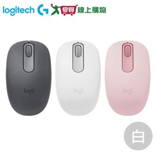 Logitech羅技 M196藍芽無線滑鼠(珍珠白) 910-007466【愛買】
