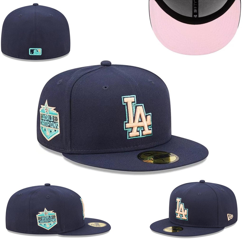 New Era New MLB 聯賽洛杉磯道奇隊棒球帽街頭嘻哈夏季鴨舌非可調節平簷