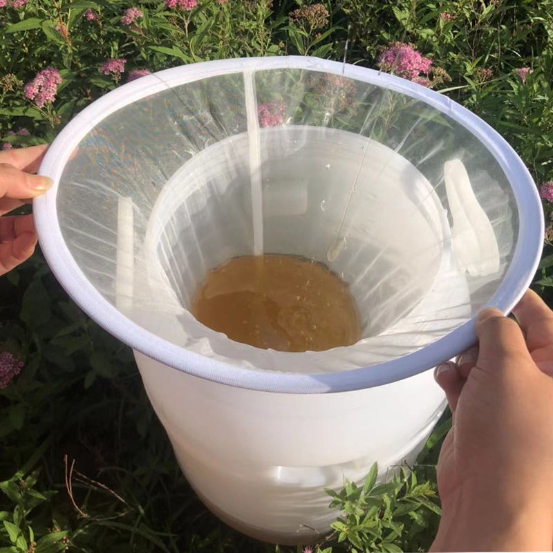 «過濾網» 現貨 蜂蜜 過濾網 超細專用150目蜂蜜過濾器濾蜜糖蜂蜜濾網錐形養蜂工具