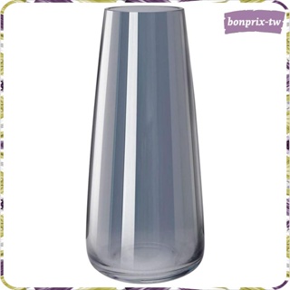[Bon] 玻璃花瓶透明容器書架壁爐花瓶客廳透明花盆公寓禮品房