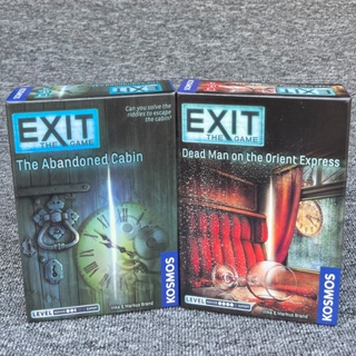 熱銷 英文版 the exit game 家庭密室逃生體驗卡牌遊 桌遊卡牌