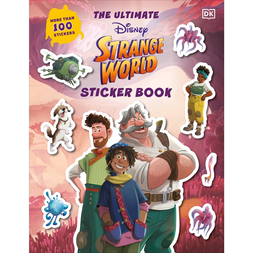 《Dk Pub》Disney Strange World (Ultimate Sticker Book)/DK【禮筑外文書店】