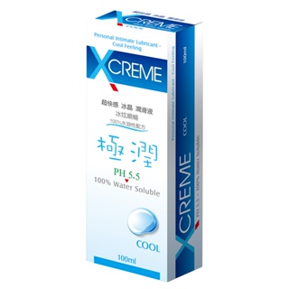 X-CREME超快感冰晶潤滑液100ml