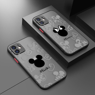 迪士尼 Minnie Mickey Mouse Disney Sketch 啞光防震手機殼適用於蘋果 iPhone 15