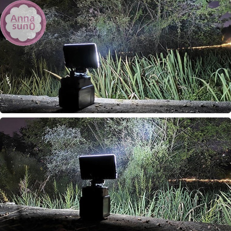 Annasun 適用於牧田 18V 鋰離子 LED 工作燈 3/4 英寸手電筒便攜式應急泛光燈野營燈 HG