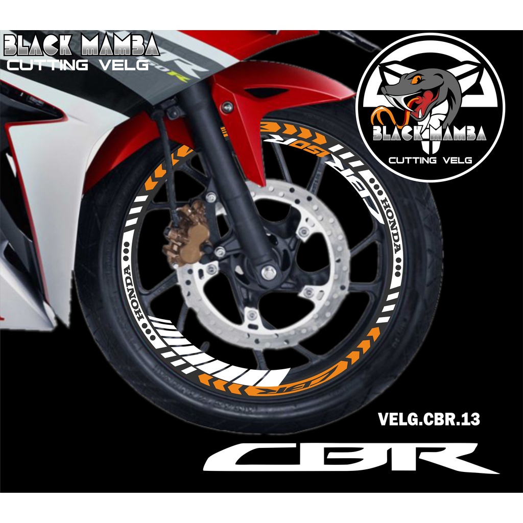 切割貼紙輪輞 CBR 150R STICKER LIS LIST 變體輪胎/VELG HONDA CBR 150 R 1