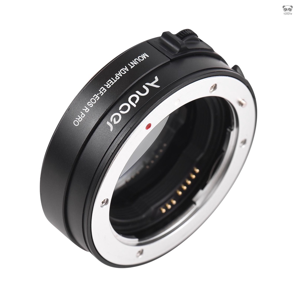 Andoer EF-EOS R 相機鏡頭轉接環 自動對焦 電子光圈可控 帶CPL偏振鏡 適用於佳能EF/EF-S鏡頭轉佳