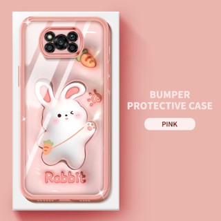XIAOMI YBD 手機殼適用於小米 POCO X3 Pro POCO X3 NFC 鏡頭膜軟 TPU Carmera