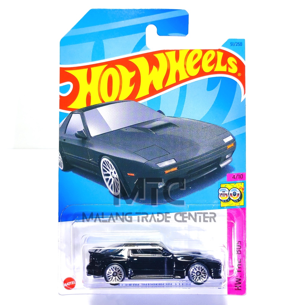 MAZDA HOT WHEELS Hitam 風火輪 89 馬自達 Savanna RX-7 FC35 黑色 N 202