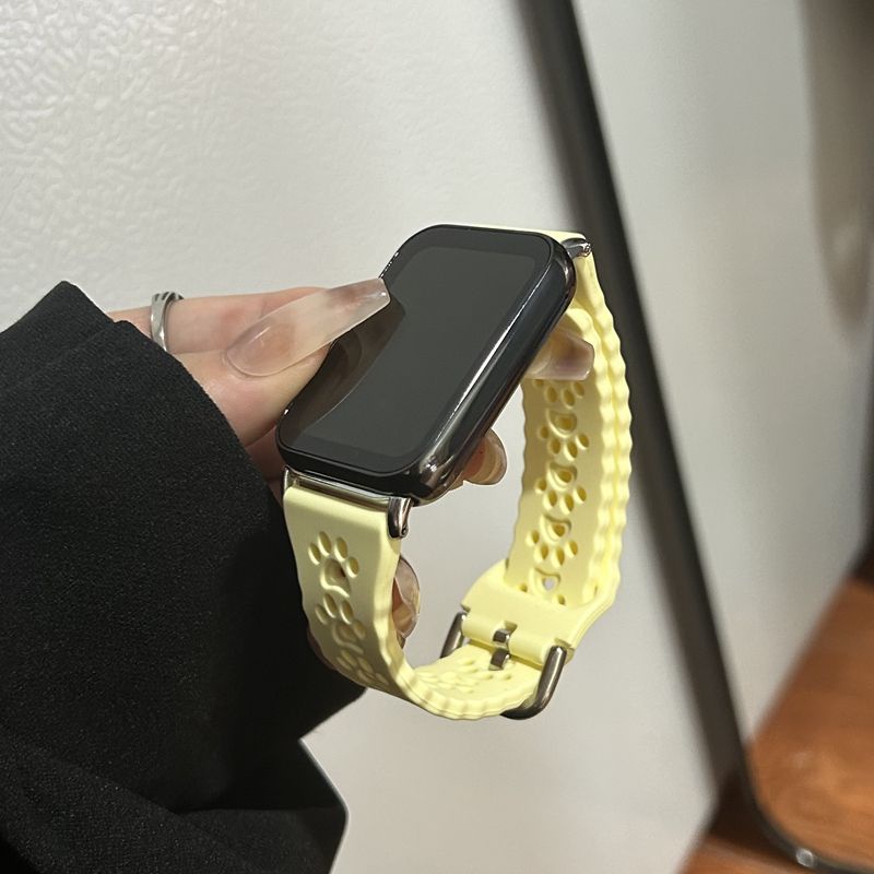 新款 小米手環8 Pro 狗爪液態矽膠錶帶 小米手環8 Active 小米手環7Pro 個性錶帶 時尚百搭 腕帶 手錶帶