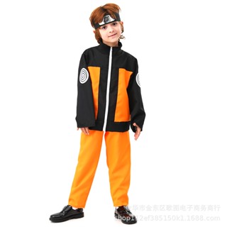 萬聖節火影忍者服裝兒童漩渦火影忍者代衣服角色扮演動漫角色扮演服裝